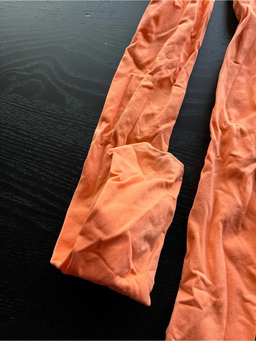 Target Orange Girls Tights Size 12-14 Nylon Spandex Blend